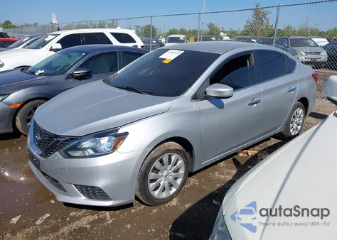 2018 Nissan Sentra S z USA, uszkodzony, nr VIN 3N1AB7AP4JY284956